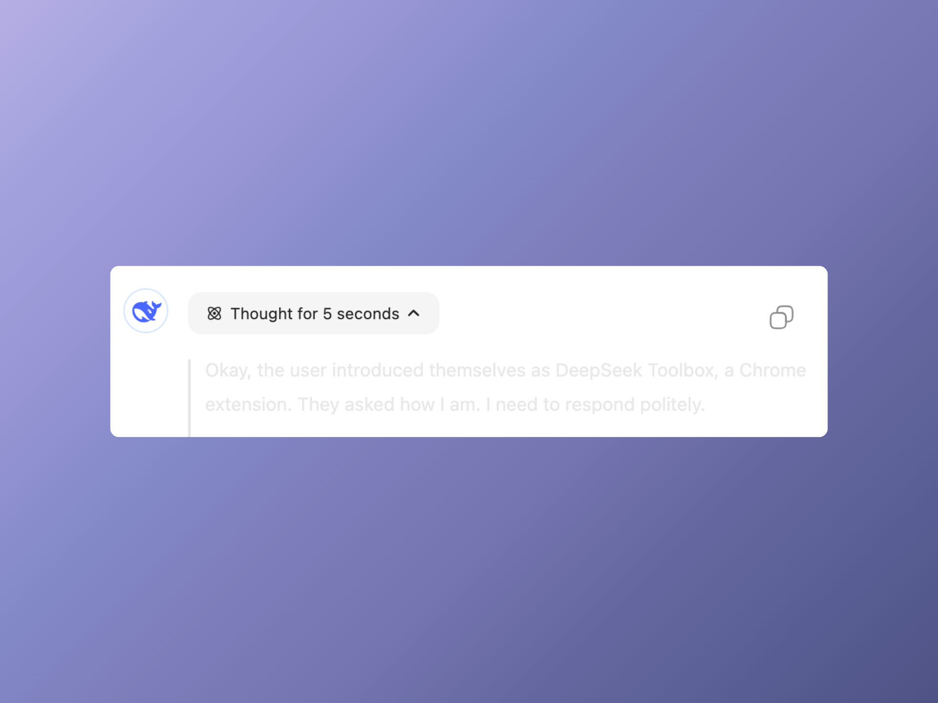 One-Click Thought Copying Feature